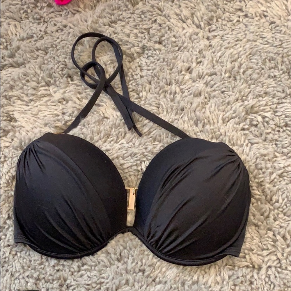 Black bikini top